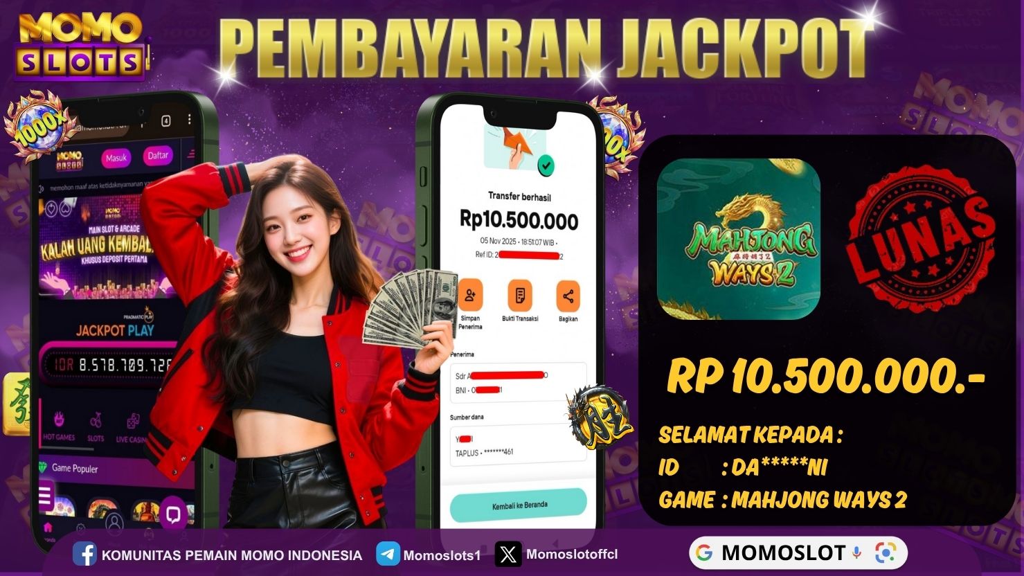 MOMOSLOTS JACKPOT SLOT MAHJONG WAYS 2